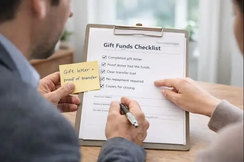 gift funds for mortgage