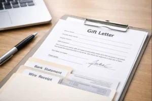 gift funds for down payment